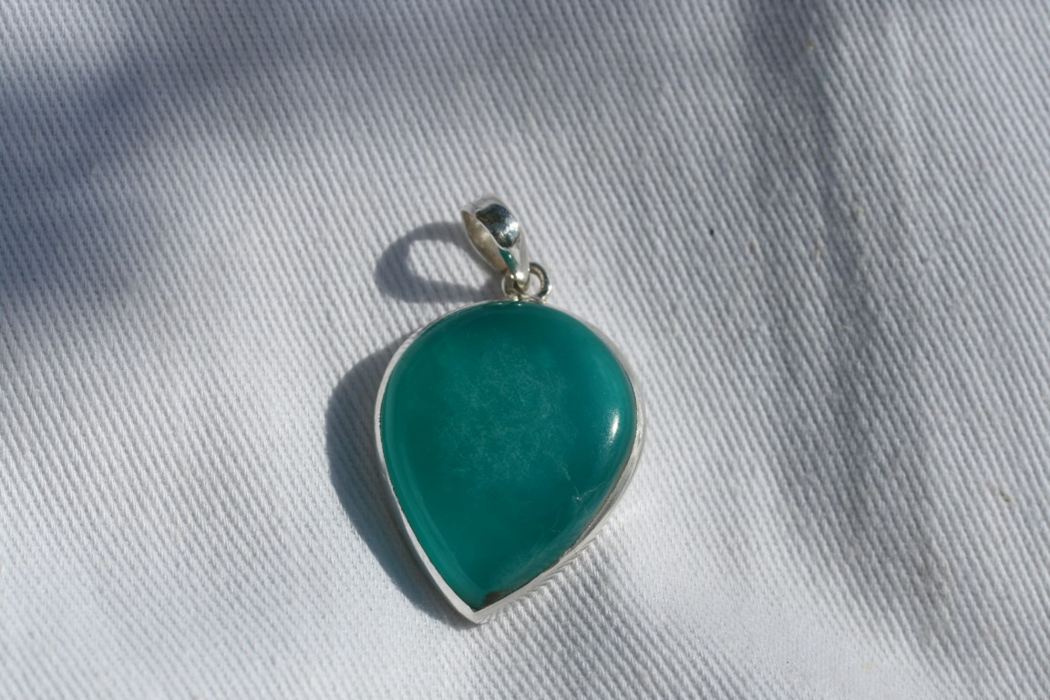 Amazonite Pendant truth, communication 5463