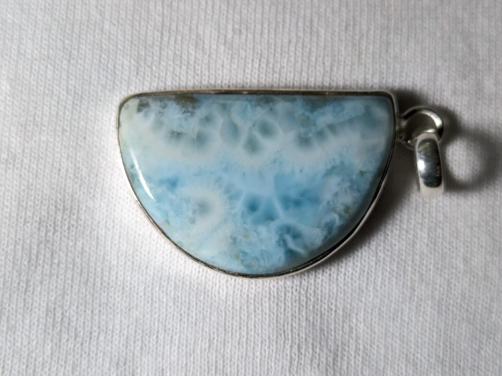 Larimar Pendant It is particularly good for communication with dolphins 5565